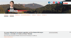Desktop Screenshot of patrick-sensburg.de